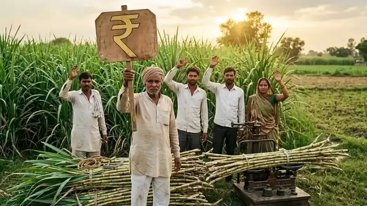गन्ने का भाव ₹600/क्विंटल करने की मांग, किसान संगठनों ने सरकार को दिया 15 दिन का अल्टीमेटम