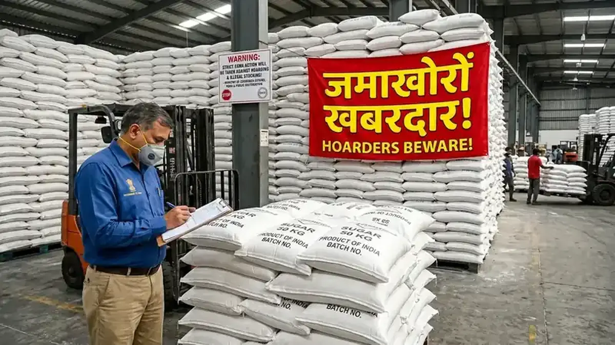 UP के सभी 75 जिलों में चीनी गोदामों की चेकिंग — जमाखोरों पर ESMA का खौफ!